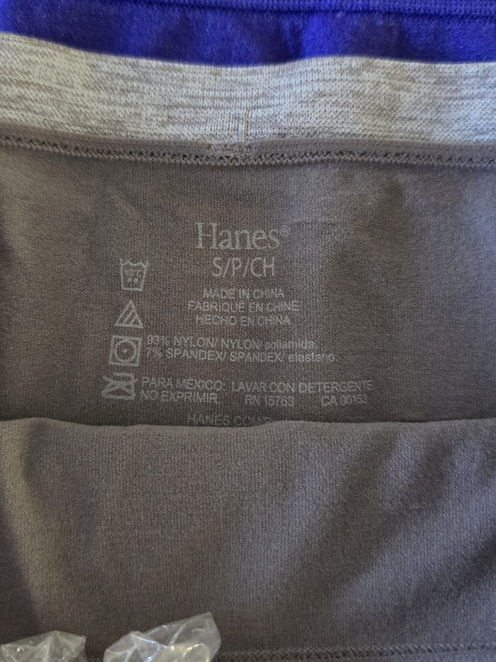 NEW🔥5 Hanes Boyshorts Set in White, Light Pink, Gray, Royal Blue，Black - Picture 5 of 6